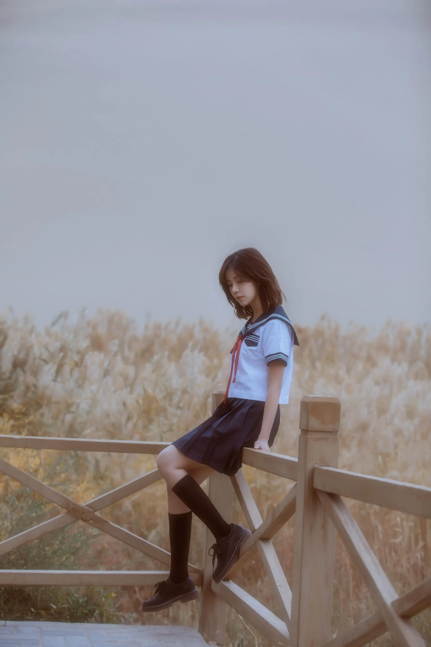[艺图语] 2022.05.14 沙漠JK 佳佳 [24P]插图6